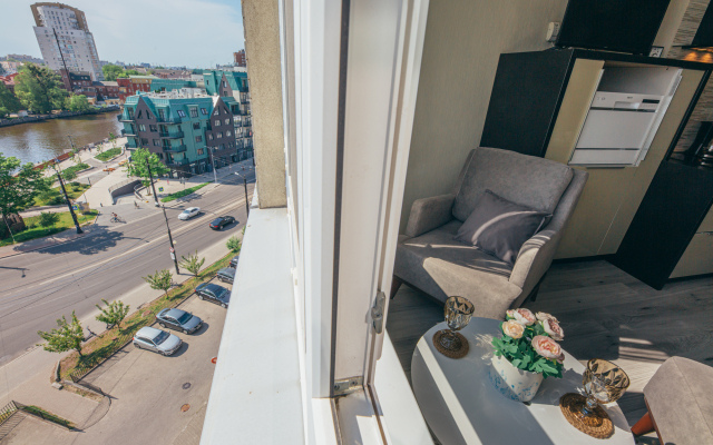Apartment on Rybnaya Village with panoramic views
