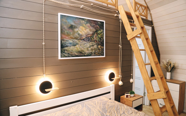 Шале Сфера Агат в лесу на Живописной улице