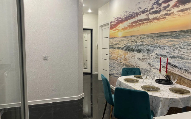 Квартира Уютная видовая 1-комнатная с видом на реку Нева