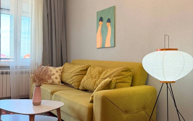 Квартира Двухкомнатная Светлая в Новостройке с Видом на Море