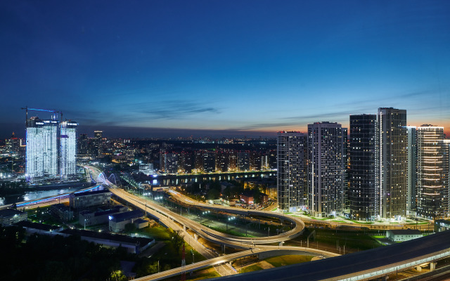 GM Apartments Shikarnaya Dvushka v Moskva Siti v Bashne Oko Flat