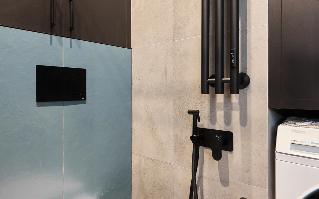 Квартира Riva Apart Павелецкая Сити новая современная квартира с дизайнерским интерьером