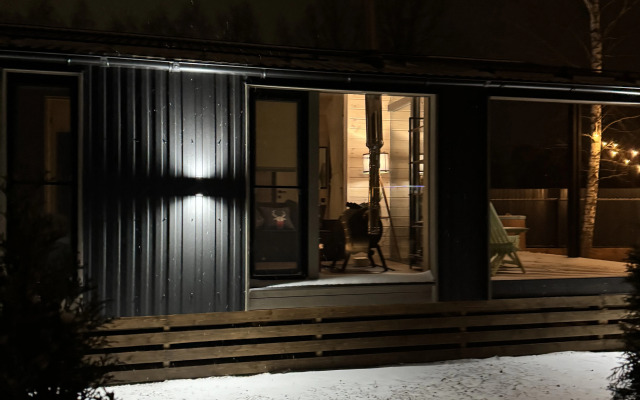 Гостевой дом с французскими панорамными окнами