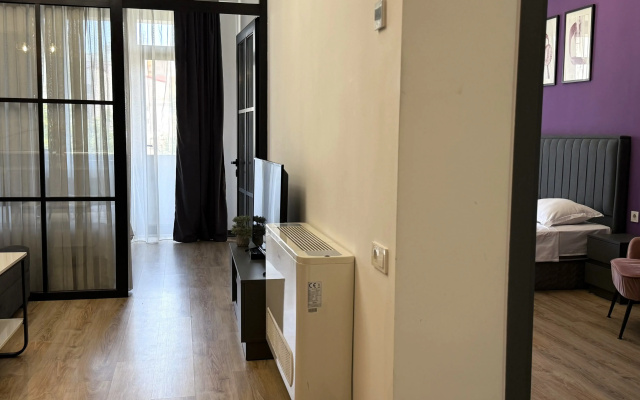 Apartamenty s 2 spal'nami i balkonom v centre goroda ot Sweet Home