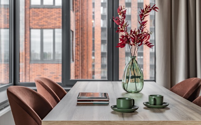 Квартира Moscow Deluxe Apartments Family Suite Silver Fountain