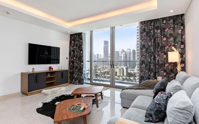 Апартаменты Sterling 1BR with Burj Khalifa View