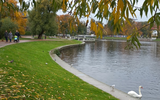 Квартира в центре у озера