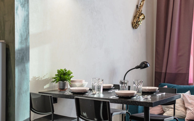 Двухуровневая Квартира Джаз ElenaSweetHome рядом с ТЦ Москва и Садовод