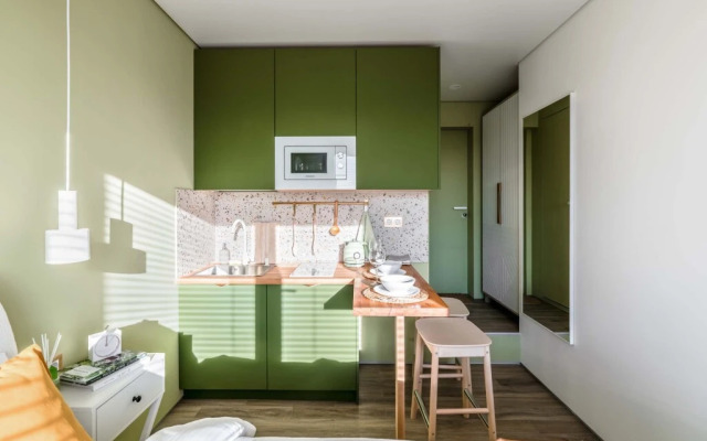 Апартаменты Комфорт с Красивым Видом Студия Дизайнерские