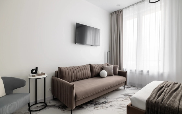 Апартаменты Cappuccino Flatport Рядом с Москва Сити