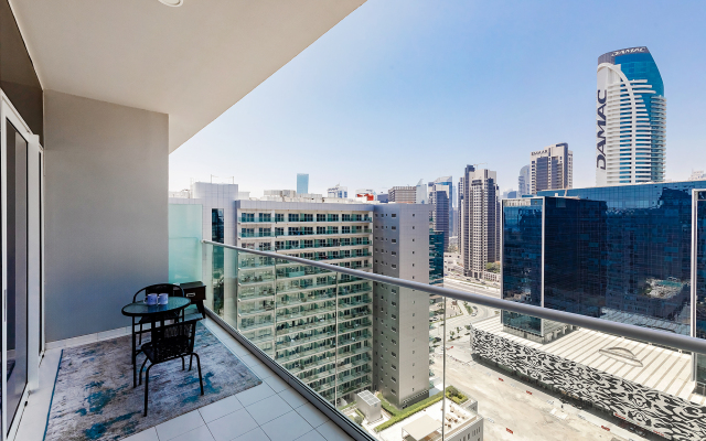 Апартаменты Damac Vera 1br With Downtown & Burj Khalifa View