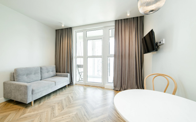 Апартаменты Студия с панорамной лоджией