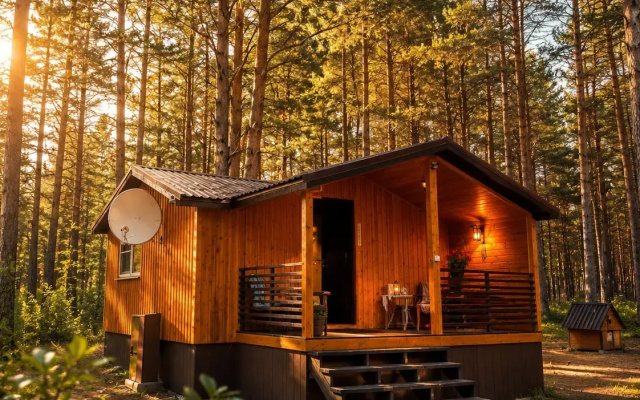 Гостевой дом у озера в лесу с wi-fi DreamHouse