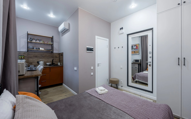 Апартаменты студия, 20 м², 1 кровать