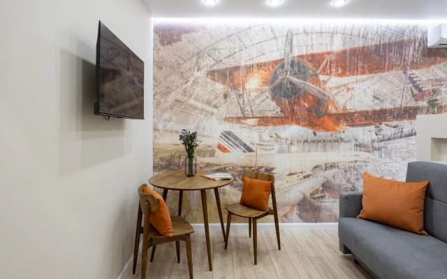 Квартира яркая стильная умная