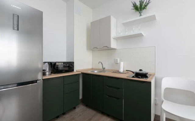 Двухкомнатные апартаменты Этажидейли возле ЖД вокзала