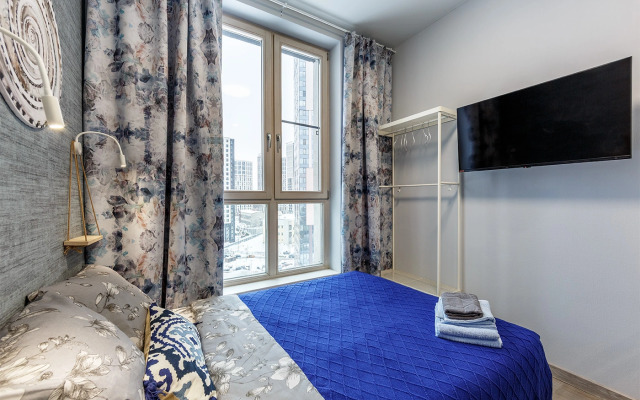 Апартаменты Есть на Выборгской студия 1