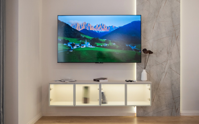 Апартаменты Стильные с шикарным видом на город