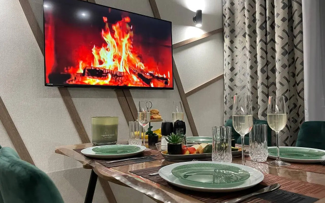 Kvartira Uutnyj Apart Sik Radom s Rybnoj Derevnej