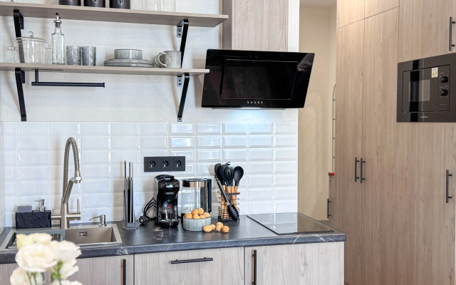 Квартира Кислород 236 стильная дизайнерская студия в Сочи