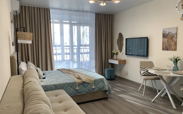 Квартира Студия Рядом с Центром и Аквапарком ЛетоЛето