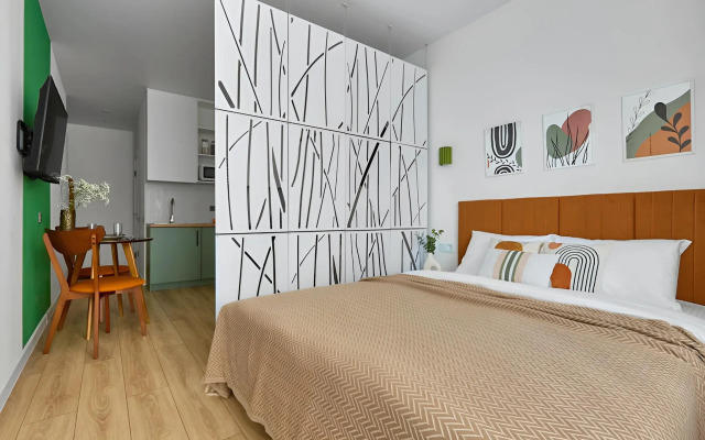 Квартира Уютная студия в ЖК Абрикосово