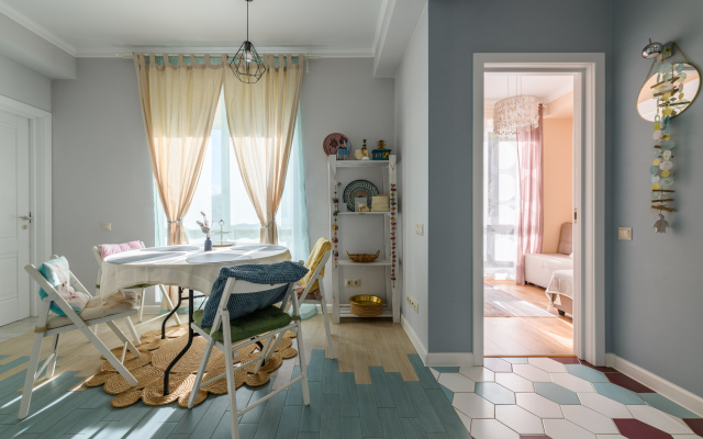 Oplot - Dvuhkomnatnye s krugovym balkonom 5 Apartments