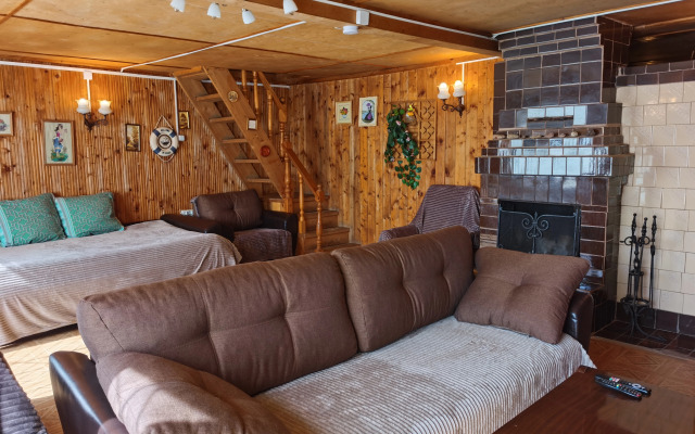 Гостевой Дом с Камином и Баней у Озера