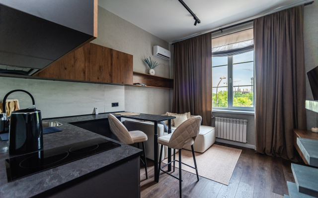 Lyuks Studiya V Stile Minimalizm Apartments