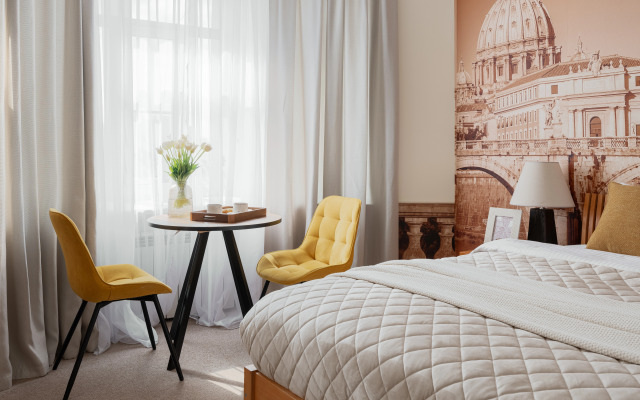 GM Solnechnaya Trekhkomnatnaya v dvuh shagah ot Naberezhnoj Apartments