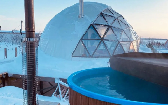 Comfort with Partial Lake View Quadruple Igloo (4 single beds) — фото 2