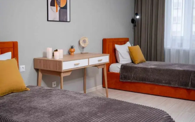 Апартаменты 3-к 90 м² 5 кроватей