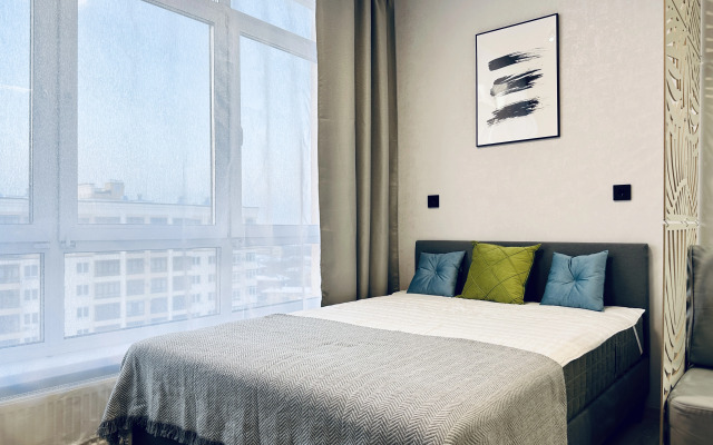 Апартаменты Unique Apart Олива видовая квартира в элитном ЖК рядом с Кассационным судом и Мариинским театром на Мичурина 58/2