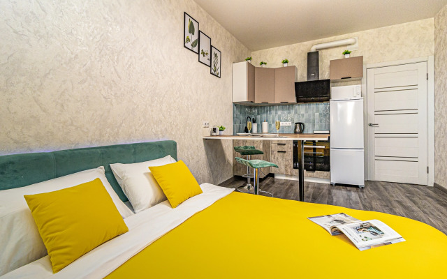 Апартаменты Уютная студия в комфортабельном мкр Любимово