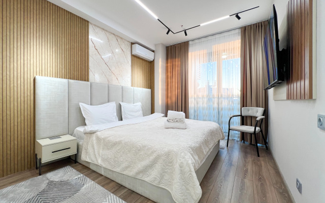 Апартаменты Премиальная двухкомнатная квартира с панорамным видом на Ташкент