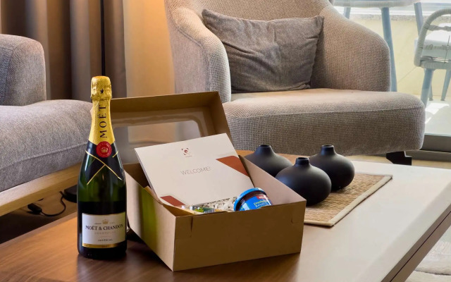 Апартаменты 2+1 Qoople Begonia в 20 метрах от моря