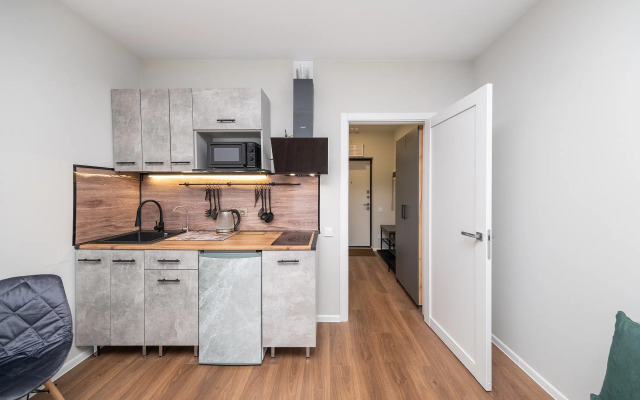 Апартаменты Светлая студия для семейного проживания