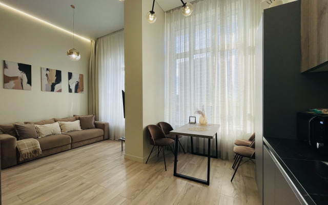 Апартаменты Люкс с Красивым Видом Пентхаус Mix