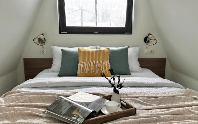 Частный Дом Афрейм с видом на лес №1