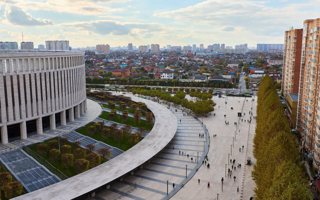 Квартира Уютная с видом на Стадион Краснодар