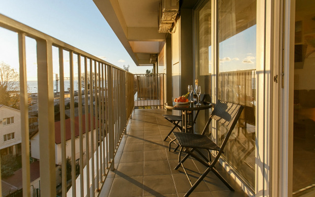 Апартаменты просторные с видом на море