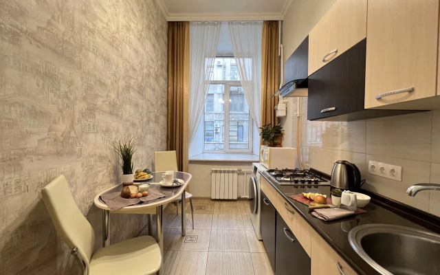 Квартира PiterFlat на Садовой 32/1, вариант 1к-1