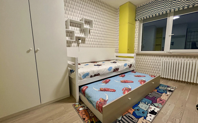 Апартаменты Двухуровневый пентхаус с видом на центр Минска