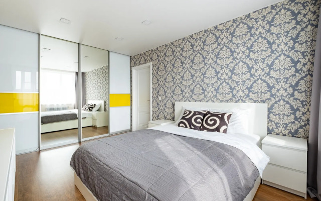 Dlya 4 gostey u metro Kupchino s konditsionerom Apartments