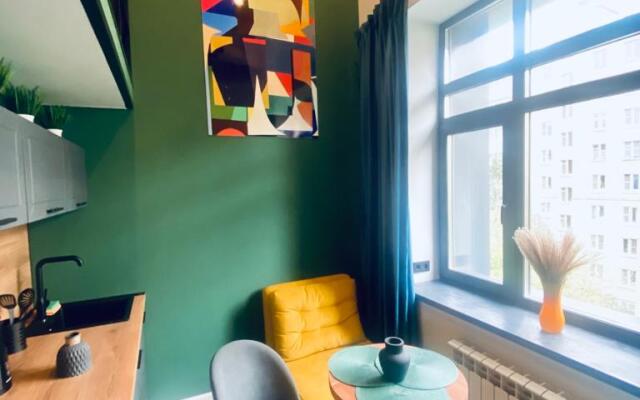 New Scandi Green Na Tulskoy Apart-hotel