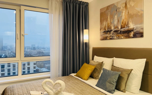 Апартаменты Шикарная студия на 29 этаже