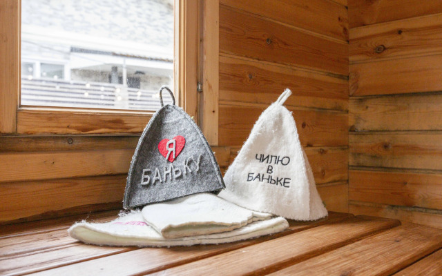 Частный дом с большим сибирским банным чаном