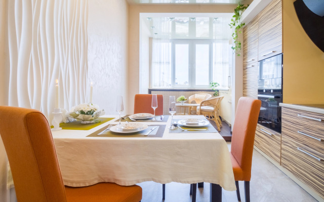 Prekrasnaya 2-kh komnatnaya ryadom s plyazhem Aleksino Flat