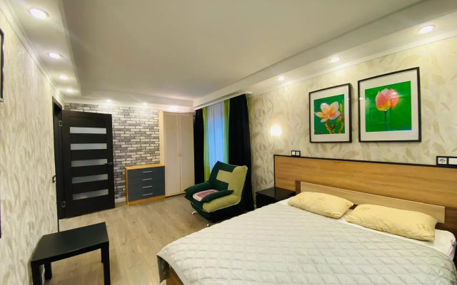 Апартаменты с 1 комнатой с красивым ремонтом (КВАРТИРА51)