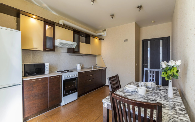 Квартира 1-комнатные BeGuest возле м. Динамо для 4х гостей